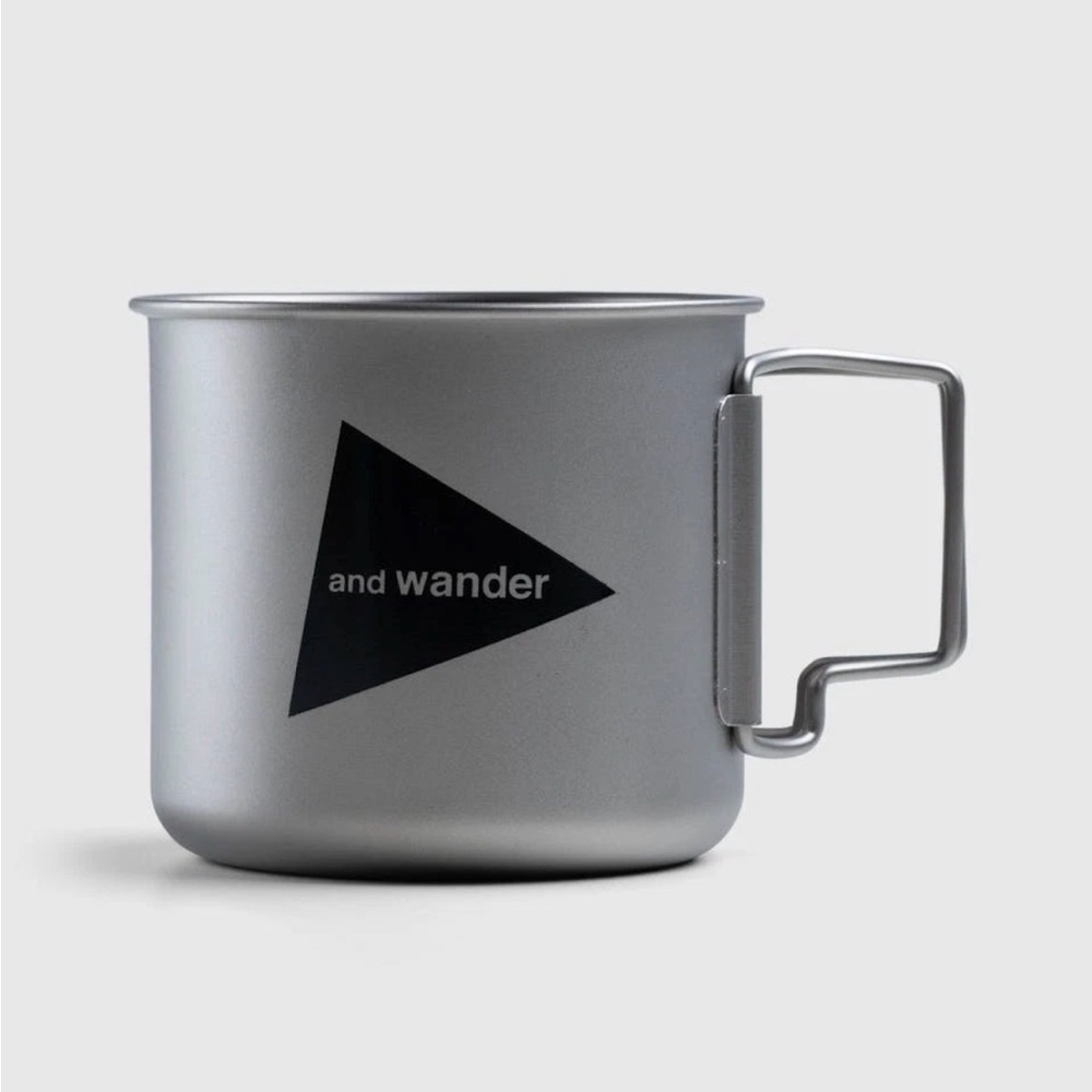and wander Titanium Mug 500ML 🏕️
